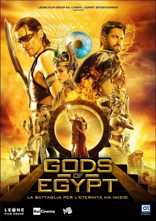 Cover for Gods of Egypt (DVD) (2016)