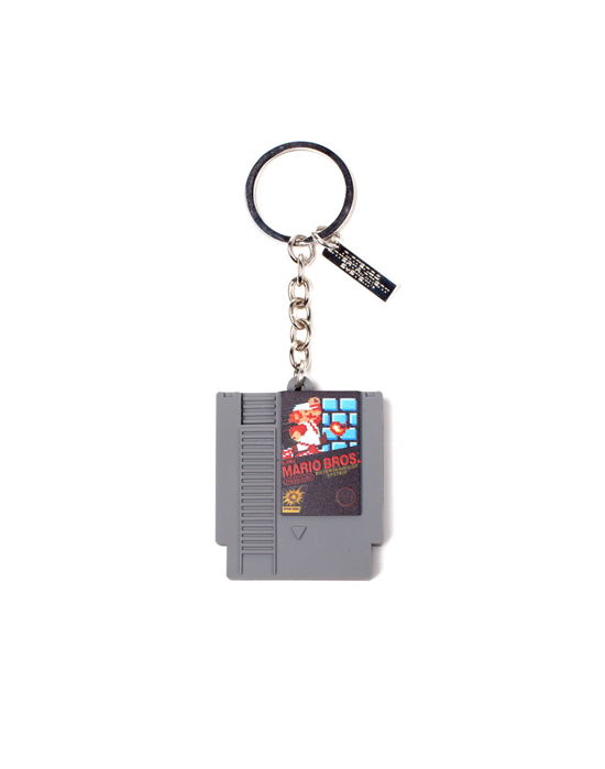 Nintendo: Cartridge 3D Rubber Grey (Portachiavi) - Nintendo - Marchandise -  - 8718526090130 - 3 février 2020