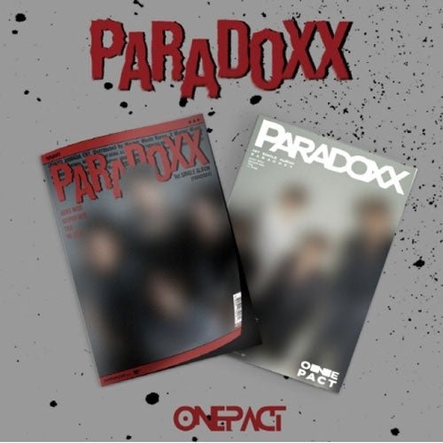Cover for One Pact · Paradoxx (CD/Merch) [Random Photobook edition] (2024)