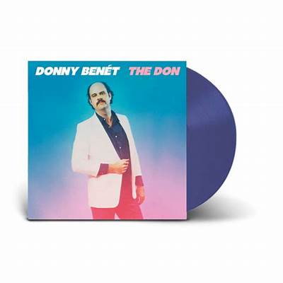 Cover for Donny Benet · The Don (LP) [Limited Opaque Blue Vinyl edition] (2024)