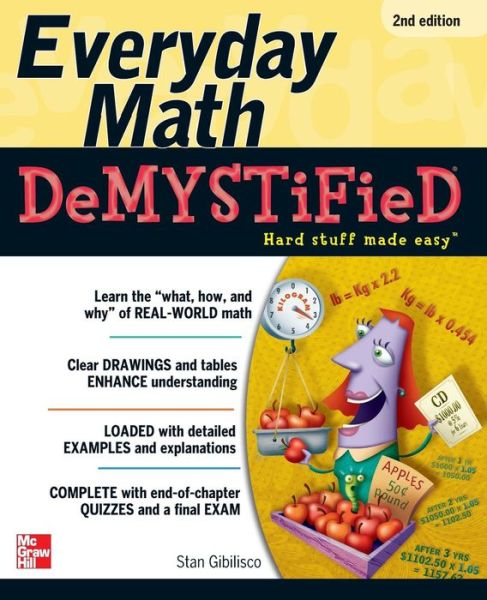 Cover for Stan Gibilisco · Everyday Math Demystified - Demystified (Taschenbuch) (2012)