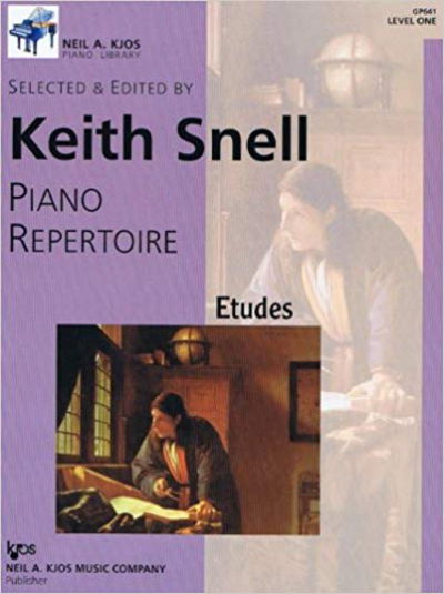 Cover for Piano Repertoire: Etudes Level 1 (Sheet music) (1997)