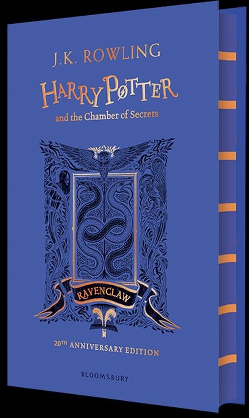 Cover for J. K. Rowling · Harry Potter and the Chamber of Secrets â€“ Ravenclaw Edition (Gebundenes Buch) (2018)