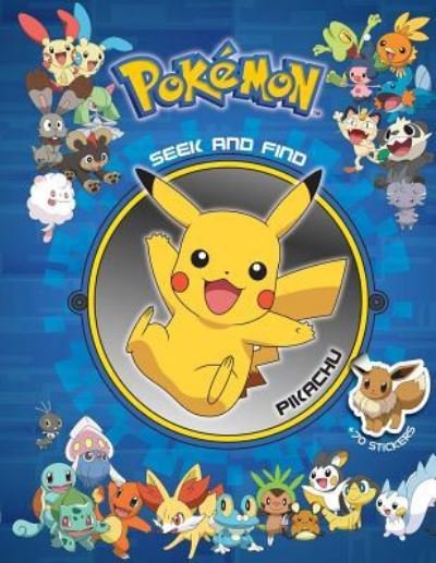 Cover for VIZ Media · Pokémon Seek and Find - Pikachu (Hardcover Book) (2018)