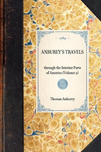 Cover for Thomas Anburey · Anburey's Travels (Travel in America) (Paperback Book) (2003)
