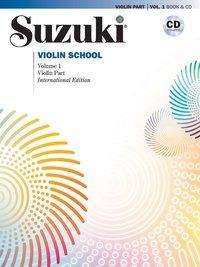 Suzuki violin school. Volume 1, Violin part (bok + CD) - Suzuki - Bøker - Notfabriken - 9781470644130 - 7. september 2020