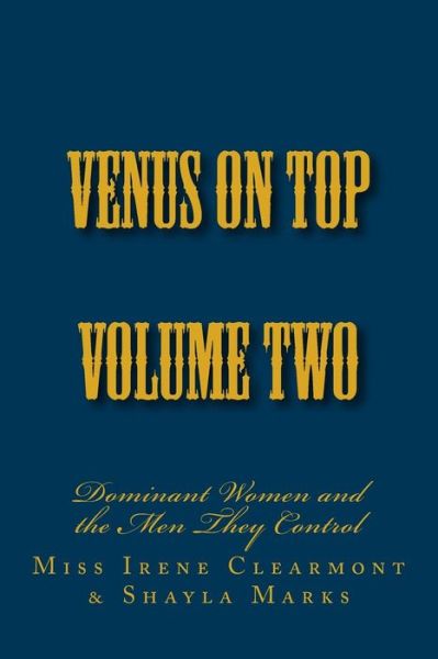 Cover for Stephen Glover · Venus on Top - Volume Two: Dominant Women and the men They Control (Pocketbok) (2014)