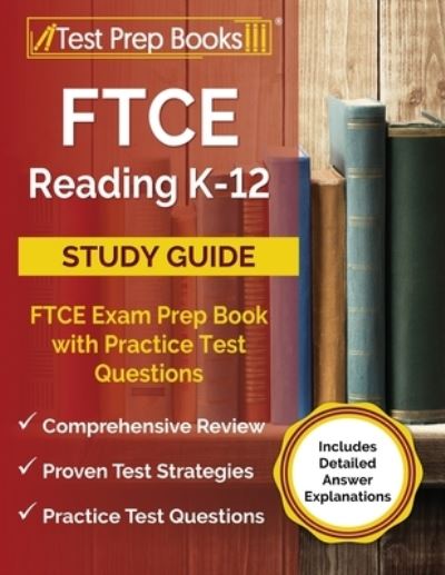 Cover for Joshua Rueda · FTCE Reading K-12 Study Guide (Paperback Book) (2021)