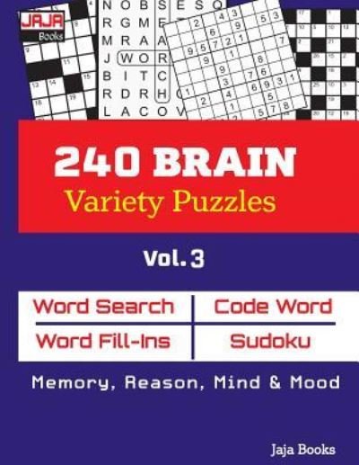Cover for Jaja Books · 240 Brain Variety Puzzles (Paperback Book) (2018)