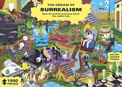 Cover for Ingen Forfatter; Ingen Forfatter; Ingen Forfatter · The Dream of Surrealism (1000-Piece Art History Jigsaw Puzzle): 1000-Piece Art History Jigsaw Puzzle (Print) [1e uitgave] (2018)
