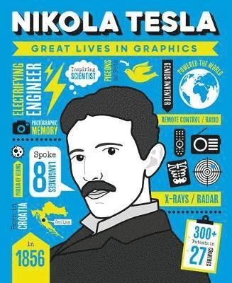Cover for GMC Editors · Great Lives in Graphics: Nikola Tesla - Great Lives in Graphics (Gebundenes Buch) (2021)