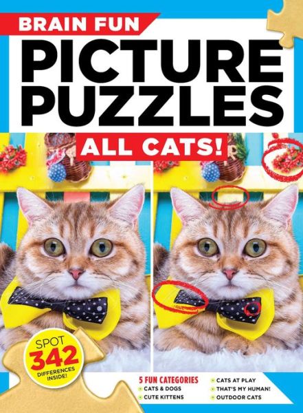 Cover for Michele Filon · Brain Fun Picture Puzzles: All Cats! (Paperback Book) (2022)