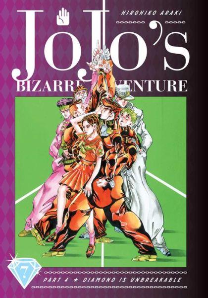 Cover for Hirohiko Araki · JoJo's Bizarre Adventure: Part 4--Diamond Is Unbreakable, Vol. 7 - JoJo's Bizarre Adventure: Part 4--Diamond Is Unbreakable (Inbunden Bok) (2020)