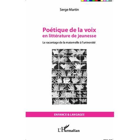 Cover for Serge Martin · Poétique de la voix en littérature de jeunesse (Paperback Book) (2020)