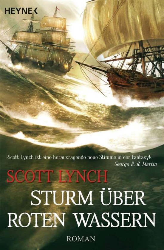 Cover for Scott Lynch · Heyne.53113 Lynch.Sturm über rot.Wasser (Bog)