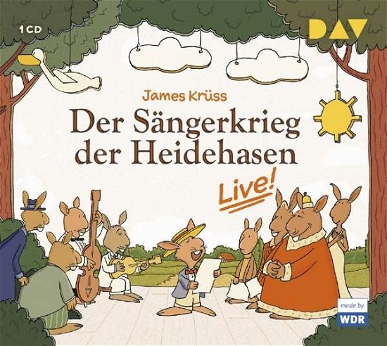 Cover for James Krüss · Der Sängerkrieg der Heidehasen - Live! (CD) (2017)