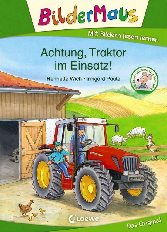 Cover for Wich · Bildermaus - Achtung, Traktor im E (Bok)