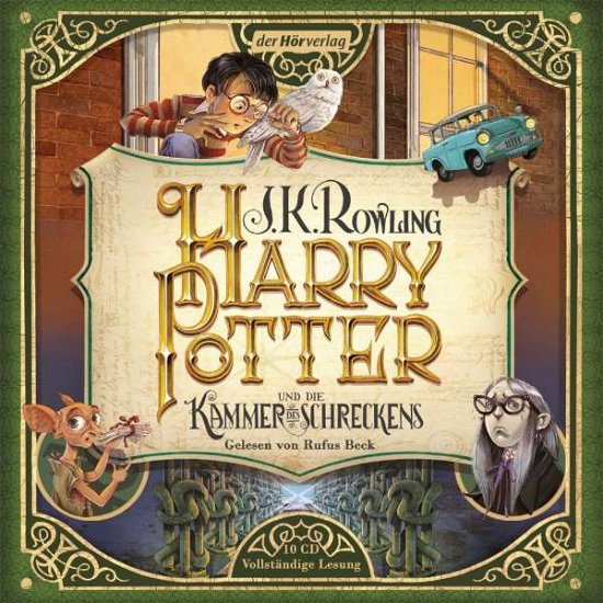 Cover for J.k. Rowling · Harry Potter Und Die Kammer Des Schreckens (CD) (2019)