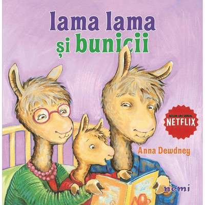 Cover for Anna Dewdney · Lama lama si bunicii (Book) (2019)