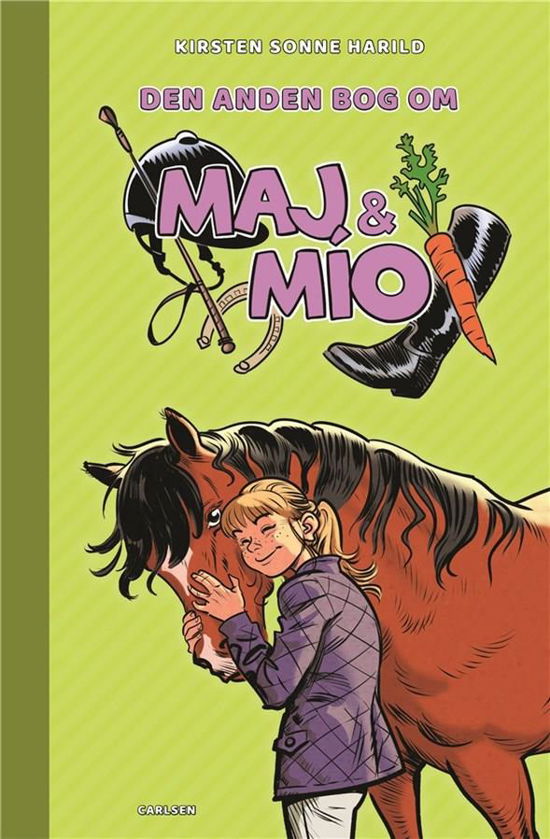 Cover for Kirsten Sonne Harrild · Maj og Mío: Maj &amp; Mío (2) - Den anden bog om Maj &amp; Mío (Bound Book) [1º edição] (2018)