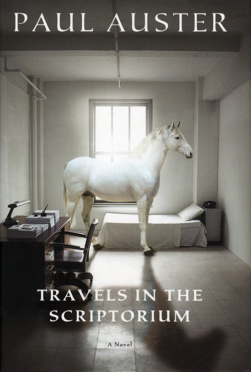 Cover for Paul Auster · Travels in the Scriptorium (Innbunden bok) [1. utgave] (2010)