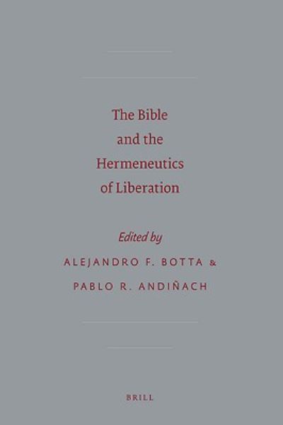 Cover for Forthcoming · The Bible and the Hermeneutics of Liberation (Society of Biblical Literature Semia Studies) (Hardcover Book) (2009)