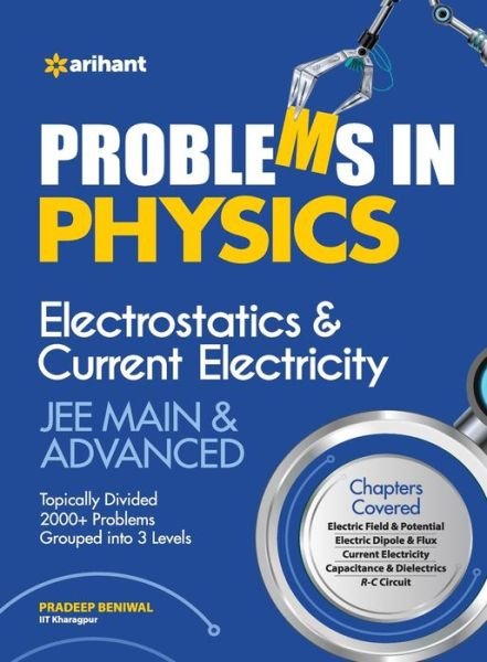 Cover for Pradeep Beniwal · Problems in Physics Electrostatics &amp; Current Electricity Jee Main &amp; Advanced (Paperback Book) (2022)
