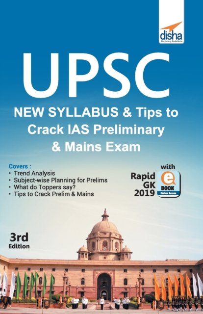 Cover for Disha Experts · UPSC New Syllabus &amp; Tips to Crack IAS Preliminary and Mains Exam (Paperback Book) (2018)