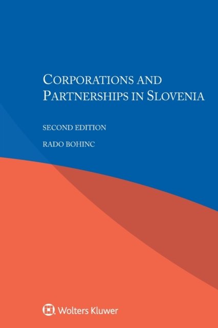 Cover for Rado Bohinc · Corporations and Partnerships in Slovenia (Paperback Book) (2020)