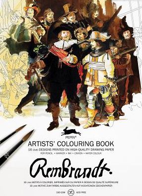 Cover for Pepin Van Roojen · Rembrandt: Artists' Colouring Book (Pocketbok) (2015)