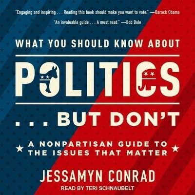 Cover for Jessamyn Conrad · What You Should Know about Politics . . . But Don't (CD) (2018)