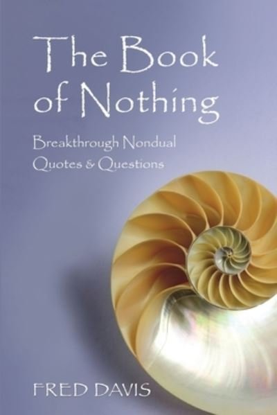 Cover for Fred Davis · The Book of Nothing (Paperback Bog) (2021)