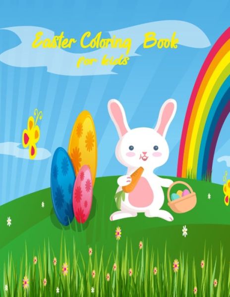 Cover for Zarif Books · Easter Coloring Book For Kids (Paperback Book) (2021)