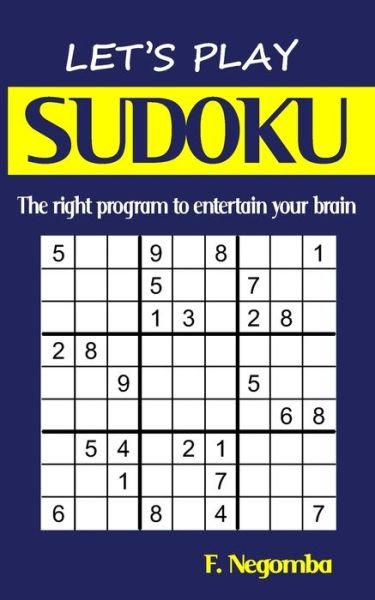 Cover for F Negomba · Let's Play Sudoku (Paperback Bog) (2021)