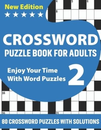 Cover for Kr Crowe Publication · Crossword Puzzle Book For Adults (Taschenbuch) (2021)