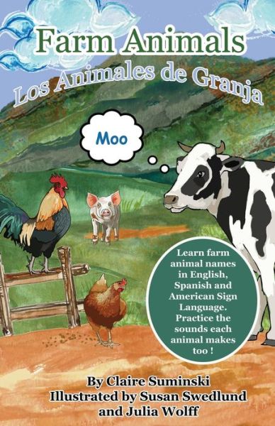 Cover for Claire Suminski · Farm Animals Los Animales de Granja (Paperback Book) (2022)