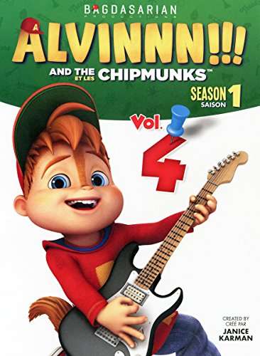 Cover for Alvin &amp; the Chipmunks: Season 1 - Vol 4 (DVD) (2017)