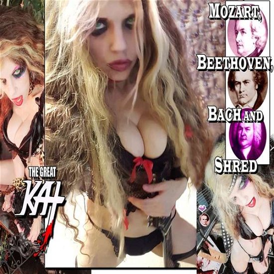 Cover for Great Kat · Mozart. Beethoven. Bach And Shred (CD) (2021)