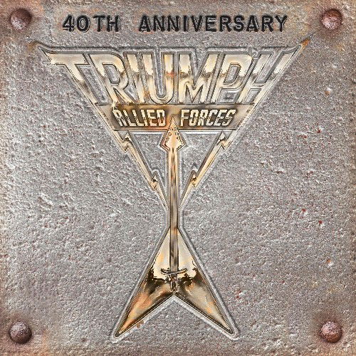 Cover for Triumph · Allied Forces: The 40th Anniversary (LP) [P edition] (2021)