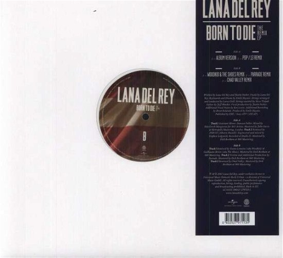 Cover for Lana Del Rey · Born to Die (12&quot;) (2012)