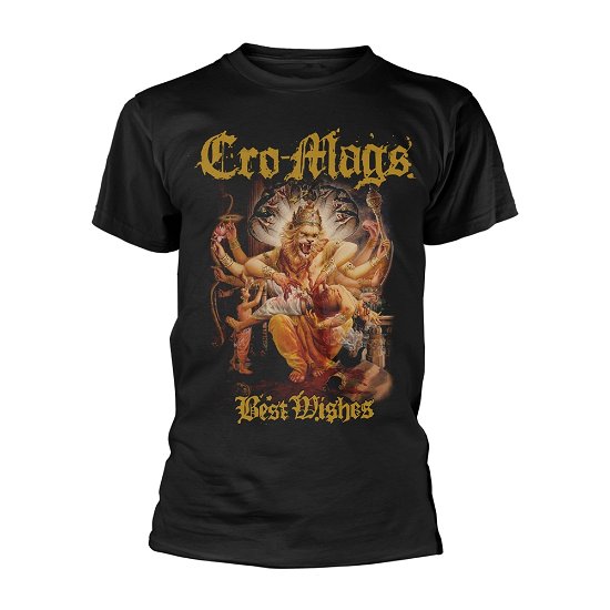Cover for Cro-mags · Best Wishes - Gold (Megastore Exclusive) (Bekleidung) [size M] (2021)
