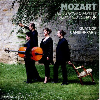 6 String Quartets Dedicated to Haydn - Mozart / Quatuor Cambini-paris - Musiikki - NAIVE - 0822186002131 - tiistai 28. huhtikuuta 2015