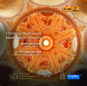 Cover for Bruckner / Wagner · Symphony No.7/liebesmahl Der Apostel (CD) (2016)