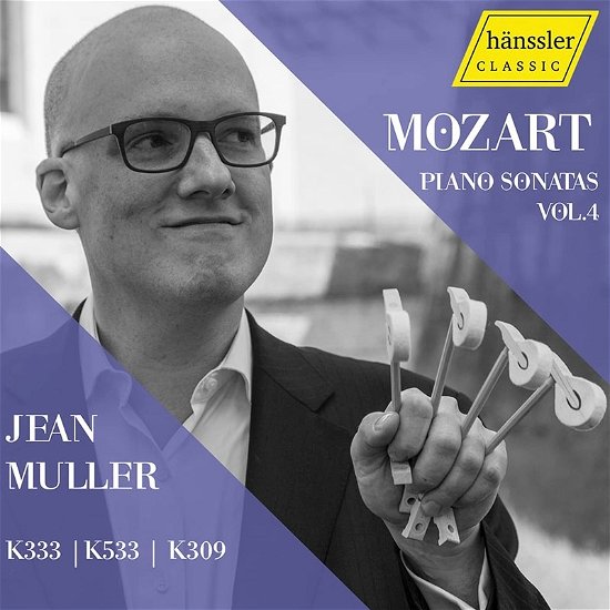 Cover for Mozart / Muller · Piano Sonatas Vol. 4 (CD) (2023)