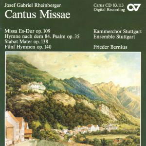Cantus Missae - J.G. Rheinberger - Musikk - CARUS - 4009350831131 - 1. november 1991