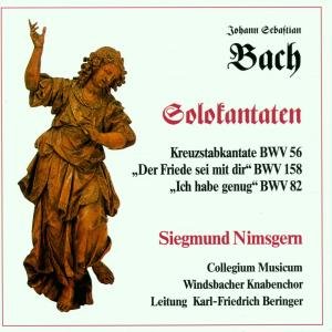 Solo Cantatas: Kreuzstab - Bach,j.s. / Windsbacher Knabenchor - Musik - Bayer - 4011563500131 - 2012