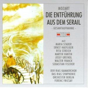 Cover for Mozart W.a. · Die Entfuhrung Aus Dem Se (CD) (2020)