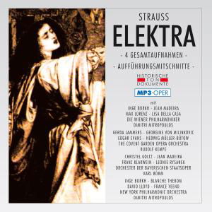 Cover for Richard Strauss (1864-1949) · Elektra (4 Gesamtaufnahmen im MP3-Format) (MP3-CD) (2009)