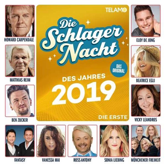 Die Schlagernacht Des Jahres 2019- Die Erste - Various Artists - Música - TELAMO - 4053804313131 - 8 de marzo de 2019