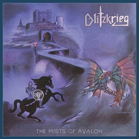 Cover for Blitzkrieg · The Mists of Avalon (Blue Vinyl) (LP) [Coloured edition] (2018)